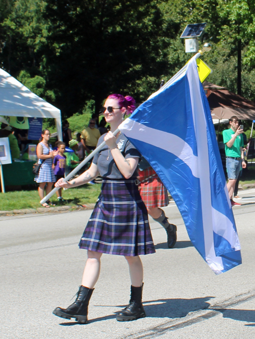 Scottish Garden in the Parade of Flags at One World Day
